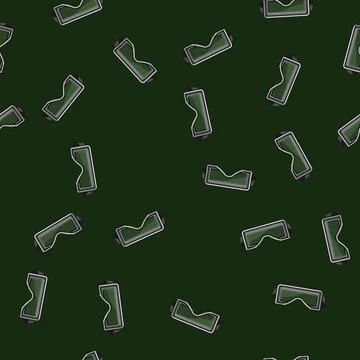 Seamless pattern eye goggles welding cartoon vector Stock Illustration