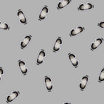 Seamless pattern eyewear goggles ski cartoon vector 스톡 일러스트
