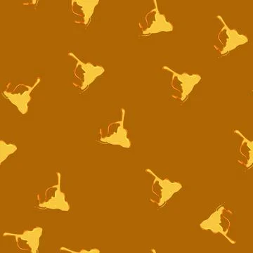 Seamless pattern fabric dripping oil stain cartoon vector Stock Illustration