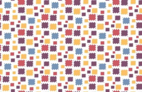 Seamless pattern for fabric Stock Illustration