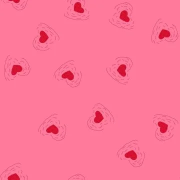 Seamless pattern fabric throw pillows cartoon vector イラスト素材