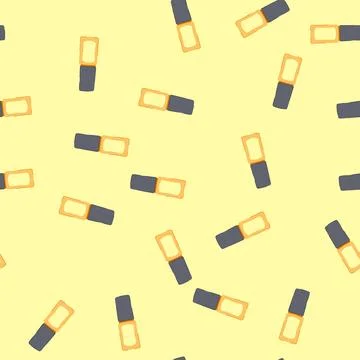 Seamless pattern face eye cream cartoon vector Stock Illustration