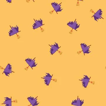 Seamless pattern fall scarecrow cartoon vector 스톡 일러스트