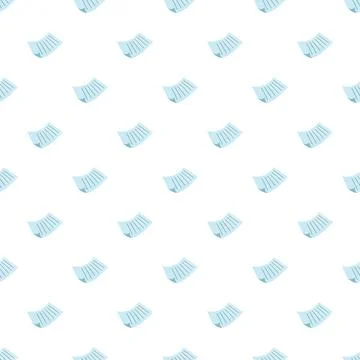 Seamless pattern of falling business papers Stock Illustration