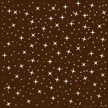 Seamless pattern with falling snow. Cartoon style. Stock Illustration