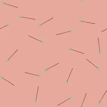 Seamless pattern fantasy magic wizard stick cartoon vector 스톡 일러스트