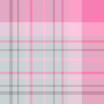 Seamless pattern in fascinating cold gray and pink colors for plaid, fabric, 스톡 일러스트