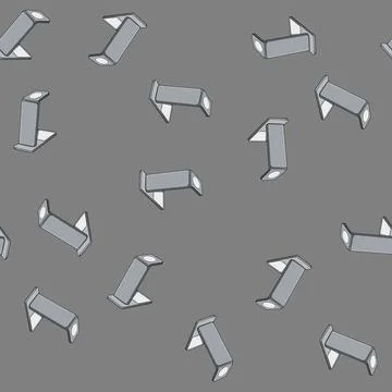 Seamless pattern fast charging stand wireless cartoon vector Stock Illustration
