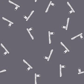 Seamless pattern fast multi device charging station cartoon vector Stockillustratie