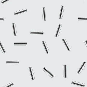 Seamless pattern fax scanner document cartoon vector 库存插图
