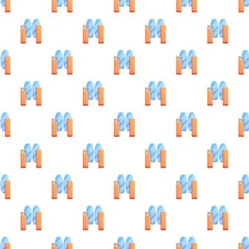 Seamless pattern featuring automated turnstile gates 스톡 일러스트