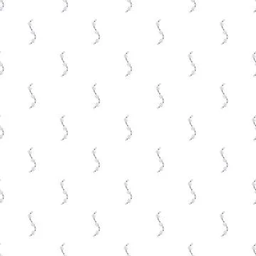 Seamless pattern featuring beaded jewelry elements design Illustrazione stock