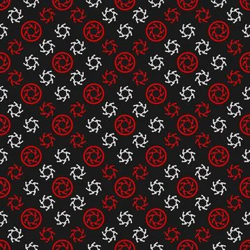 A seamless pattern featuring a beautiful, unique, and refined abstract theme Stock Illustration