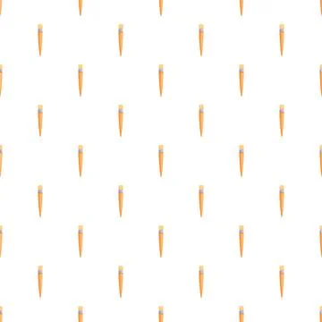 Seamless pattern featuring creative art craft brush tools Stock Illustration