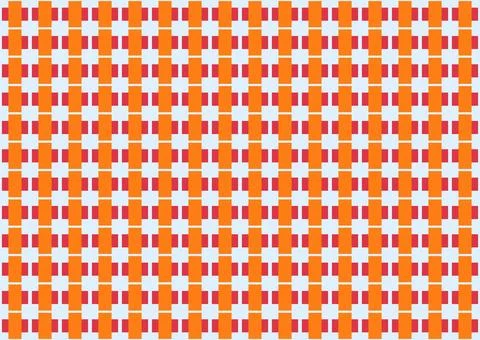 Seamless pattern featuring a grid of soft sky-blue squares Stock Illustration