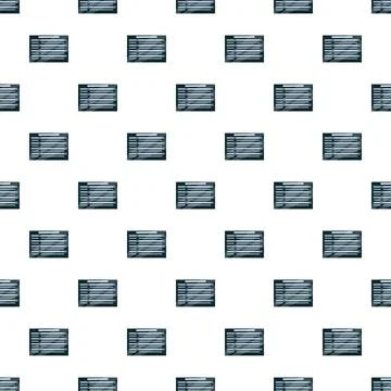 Seamless pattern featuring multiple restaurant menu boards Illustrazione stock