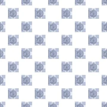 Seamless pattern featuring a safe door mechanism Stock Illustration