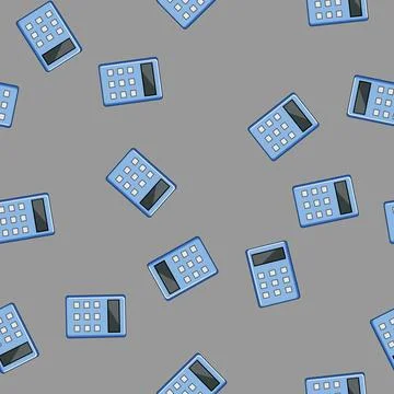 Seamless pattern feedback voting clicker cartoon vector Stock Illustration