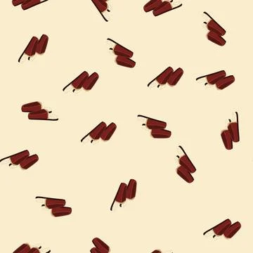 Seamless pattern feet man slippers cartoon vector Stock Illustration