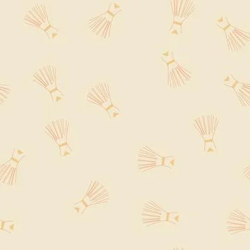 Seamless pattern female evening dress cartoon vector Stock Illustration