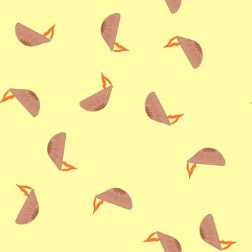 Seamless pattern festive diwali lamp cartoon vector Stockillustratie