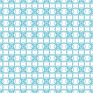 Seamless pattern of figures of arbitrary shape on a white background Arbit... Foto stock