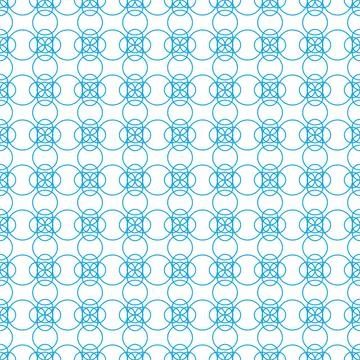 Seamless pattern of figures of arbitrary shape on a white background Arbit... Stock Photos