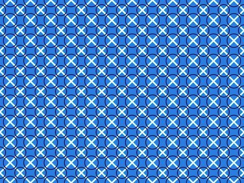 Seamless pattern of figures of arbitrary shape on a white background Arbit... Stock Photos