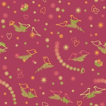 Seamless pattern "find a pair" Stock Illustration