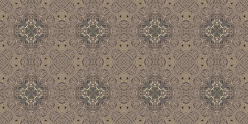 Seamless pattern of fine gray texture. Mosaic kaleidoscope Stock Illustration
