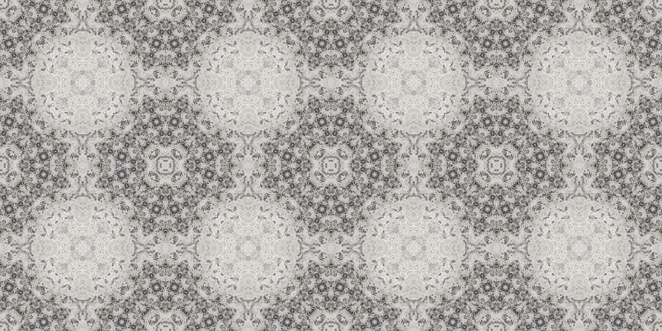 Seamless pattern of fine gray texture. Mosaic kaleidoscope Stock Illustration