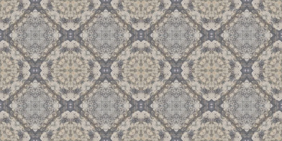 Seamless pattern of fine gray texture. Mosaic kaleidoscope Stock Illustration