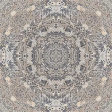 Seamless pattern of fine gray texture. Mosaic kaleidoscope Stock Illustration