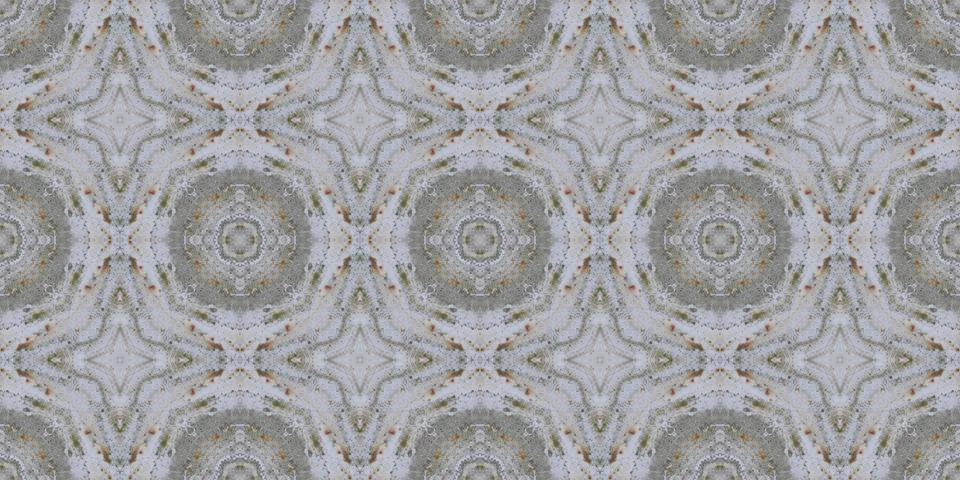 Seamless pattern of fine gray texture. Mosaic kaleidoscope Stock Illustration