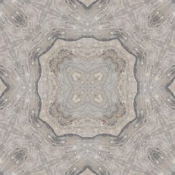 Seamless pattern of fine gray texture. Mosaic kaleidoscope Stock Illustration