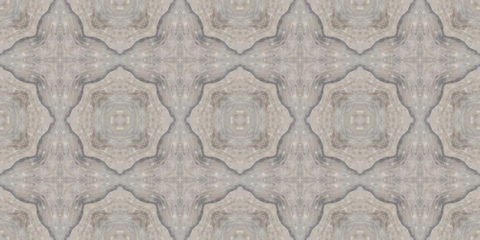 Seamless pattern of fine gray texture. Mosaic kaleidoscope Stock Illustration