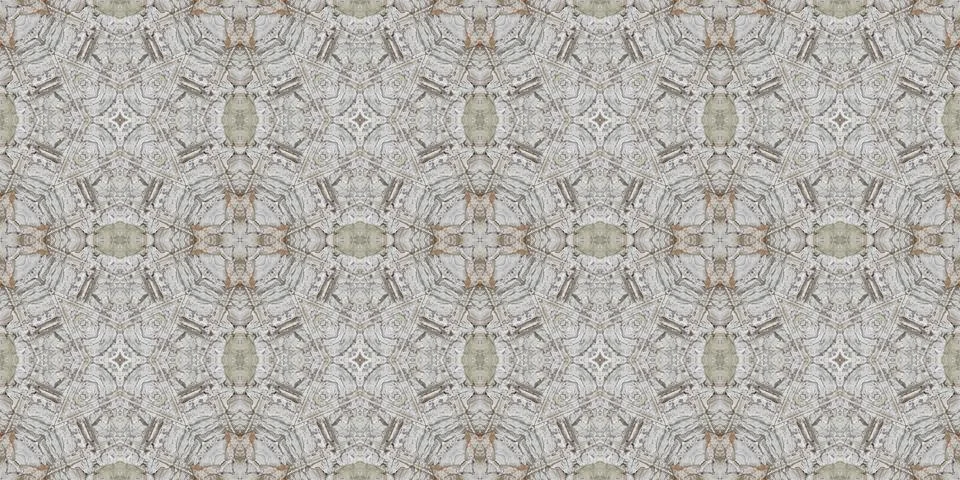 Seamless pattern of fine gray texture. Mosaic kaleidoscope Stock Illustration