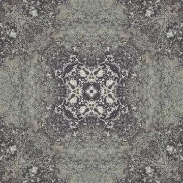 Seamless pattern of fine gray texture. Mosaic kaleidoscope Stock Illustration