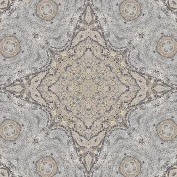 Seamless pattern of fine gray texture. Mosaic kaleidoscope Stock Illustration