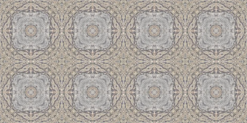 Seamless pattern of fine gray texture. Mosaic kaleidoscope Stock Illustration