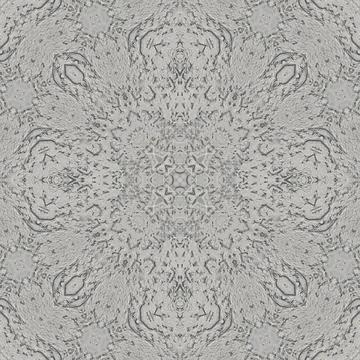 Seamless pattern of fine gray texture. Mosaic kaleidoscope Stock Illustration