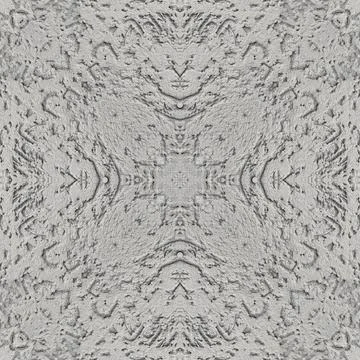 Seamless pattern of fine gray texture. Mosaic kaleidoscope Stock Illustration