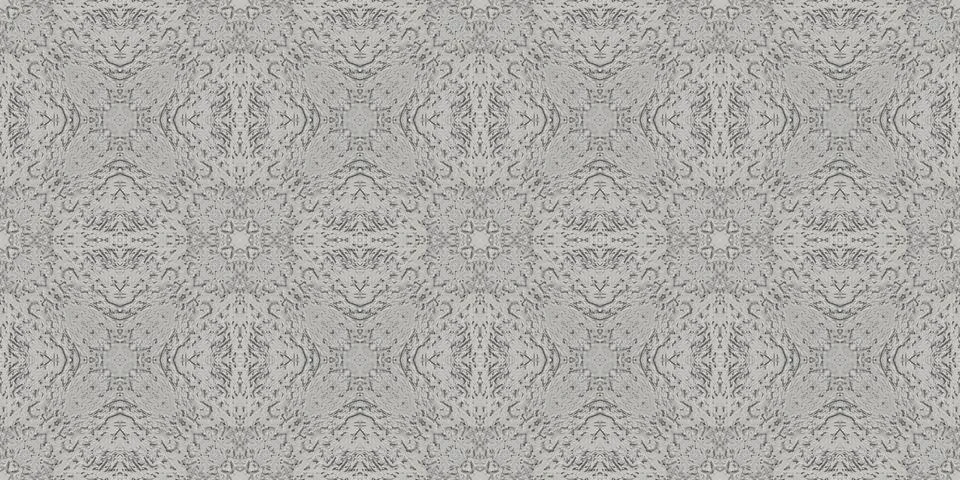 Seamless pattern of fine gray texture. Mosaic kaleidoscope Stock Illustration
