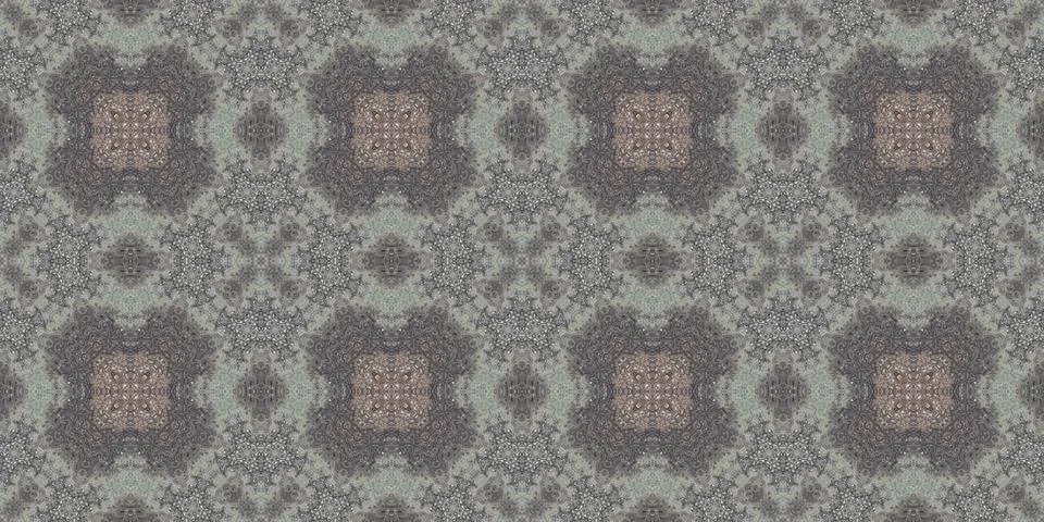 Seamless pattern of fine gray texture. Mosaic kaleidoscope Stock Illustration