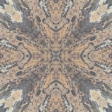 Seamless pattern of fine gray texture. Mosaic kaleidoscope Stock Illustration