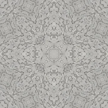 Seamless pattern of fine gray texture. Mosaic kaleidoscope Stock Illustration