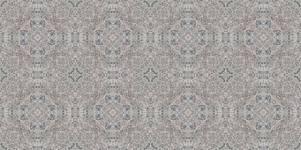 Seamless pattern of fine gray texture. Mosaic kaleidoscope Stock Illustration