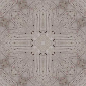 Seamless pattern of fine gray texture. Mosaic kaleidoscope Stock Illustration