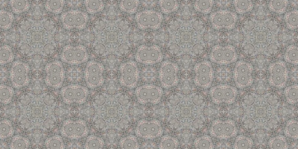Seamless pattern of fine gray texture. Mosaic kaleidoscope Stock Illustration
