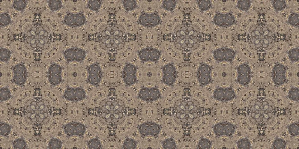 Seamless pattern of fine gray texture. Mosaic kaleidoscope Stock Illustration